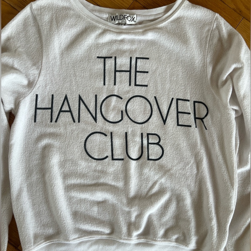 Wild Fox crewneck sweater